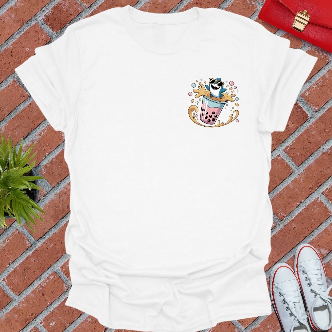 Bite Me Boba Shark T-Shirt