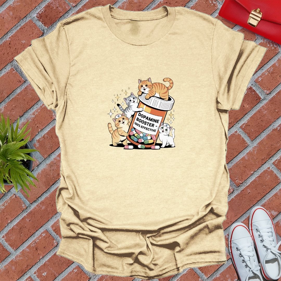 Dopamine Booster Cats T-Shirt