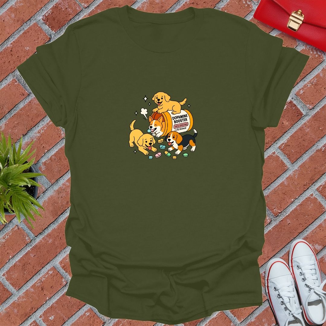 Dopamine Booster Dogs T-Shirt