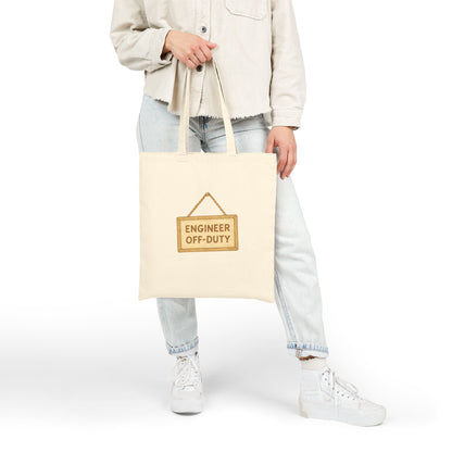 Engineer Off-Duty Cotton Canvas Tote Bag