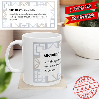 Architect Definition Tile Mug