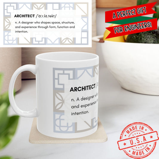 Architect Definition Tile Mug
