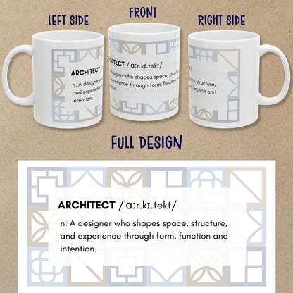 Architect Definition Tile Mug
