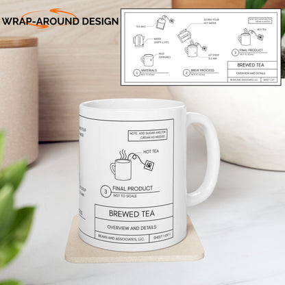 Tea Blueprint Mug