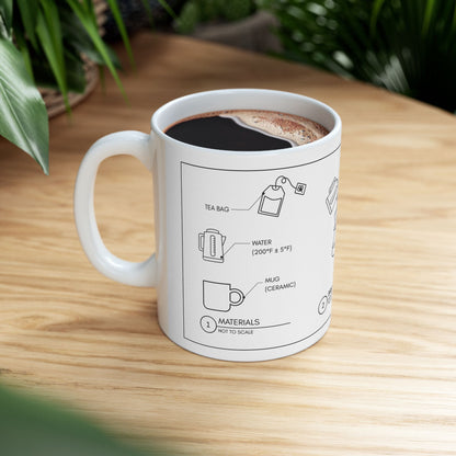 Tea Blueprint Mug