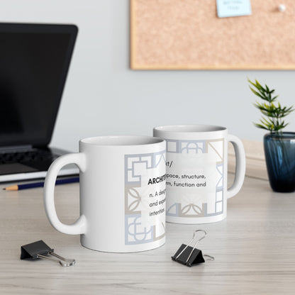 Architect Definition Tile Mug