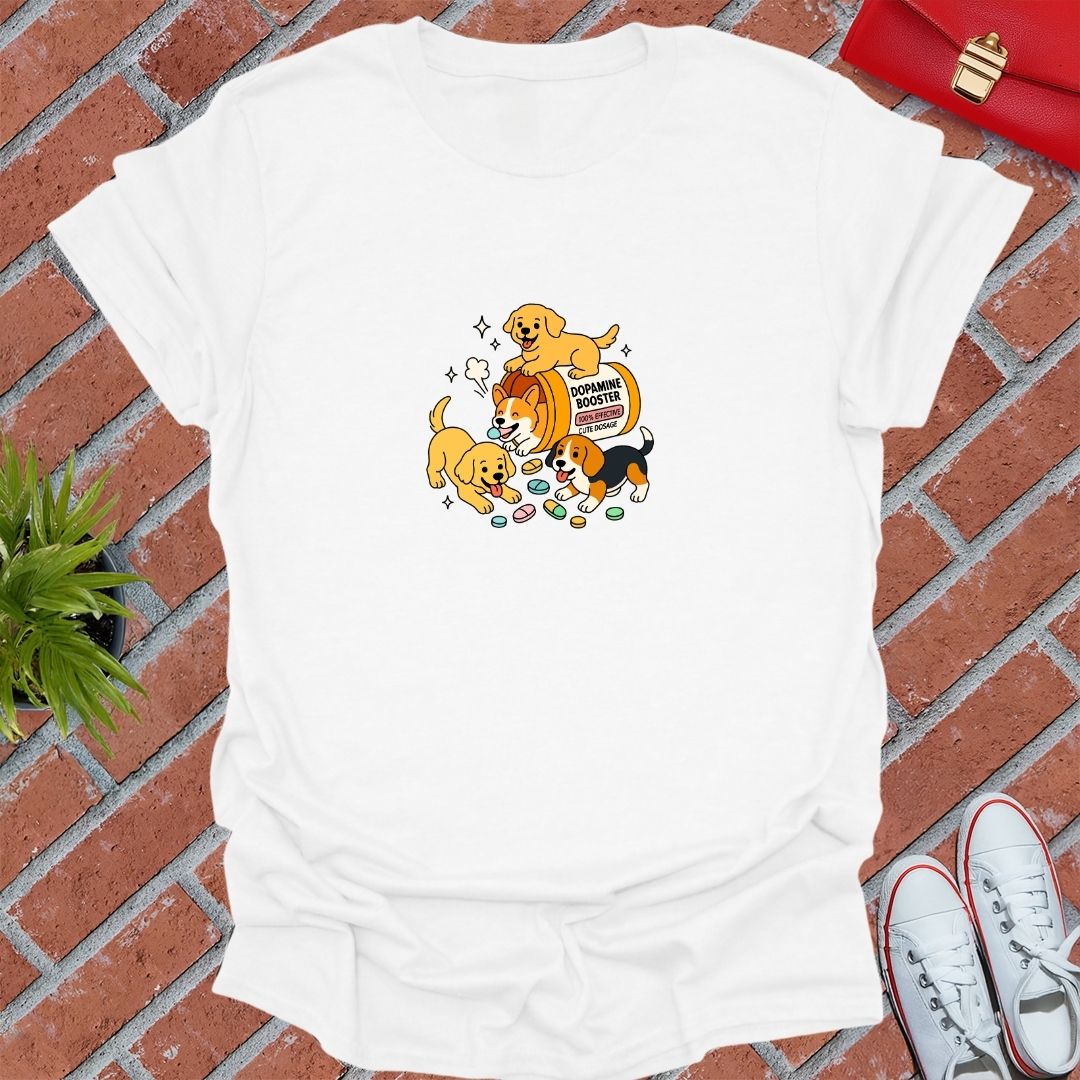 Dopamine Booster Dogs T-Shirt