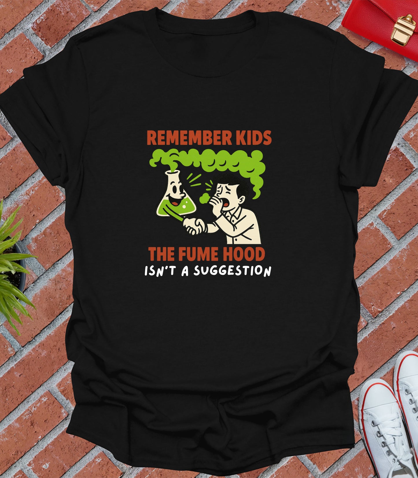 Remember kids the fume hood isn't a suggestion