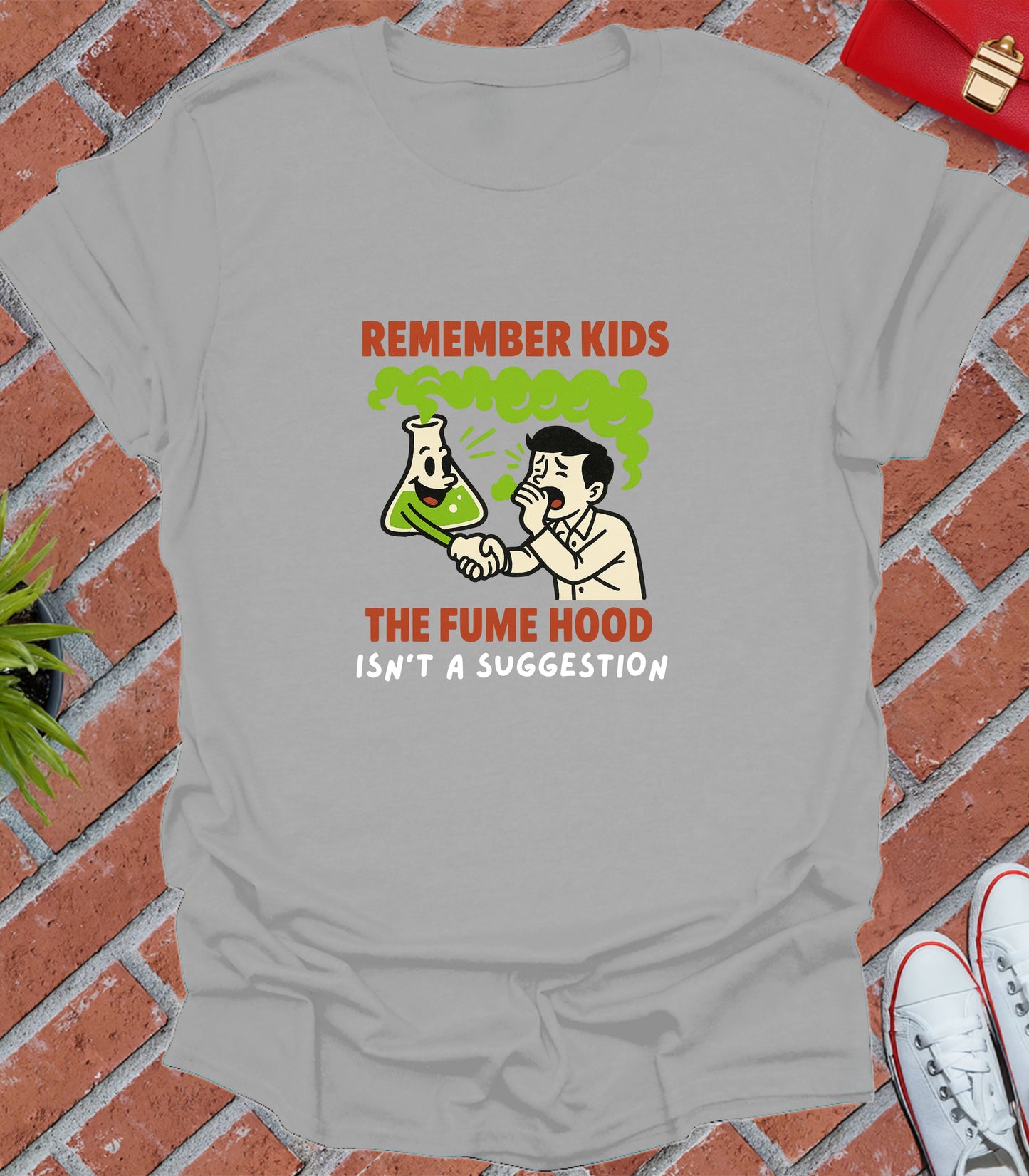 Remember kids the fume hood isn't a suggestion