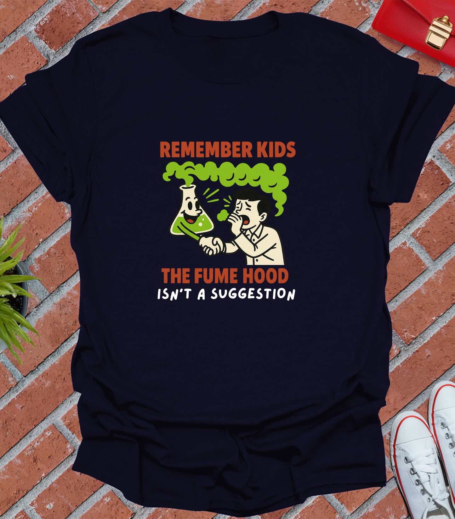 Remember kids the fume hood isn't a suggestion