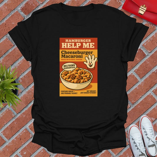 Hamburger Help Me T-Shirt