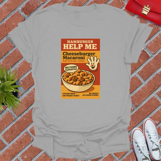 Hamburger Help Me T-Shirt