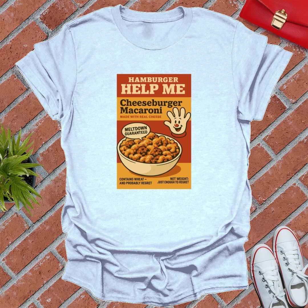 Hamburger Help Me T-Shirt