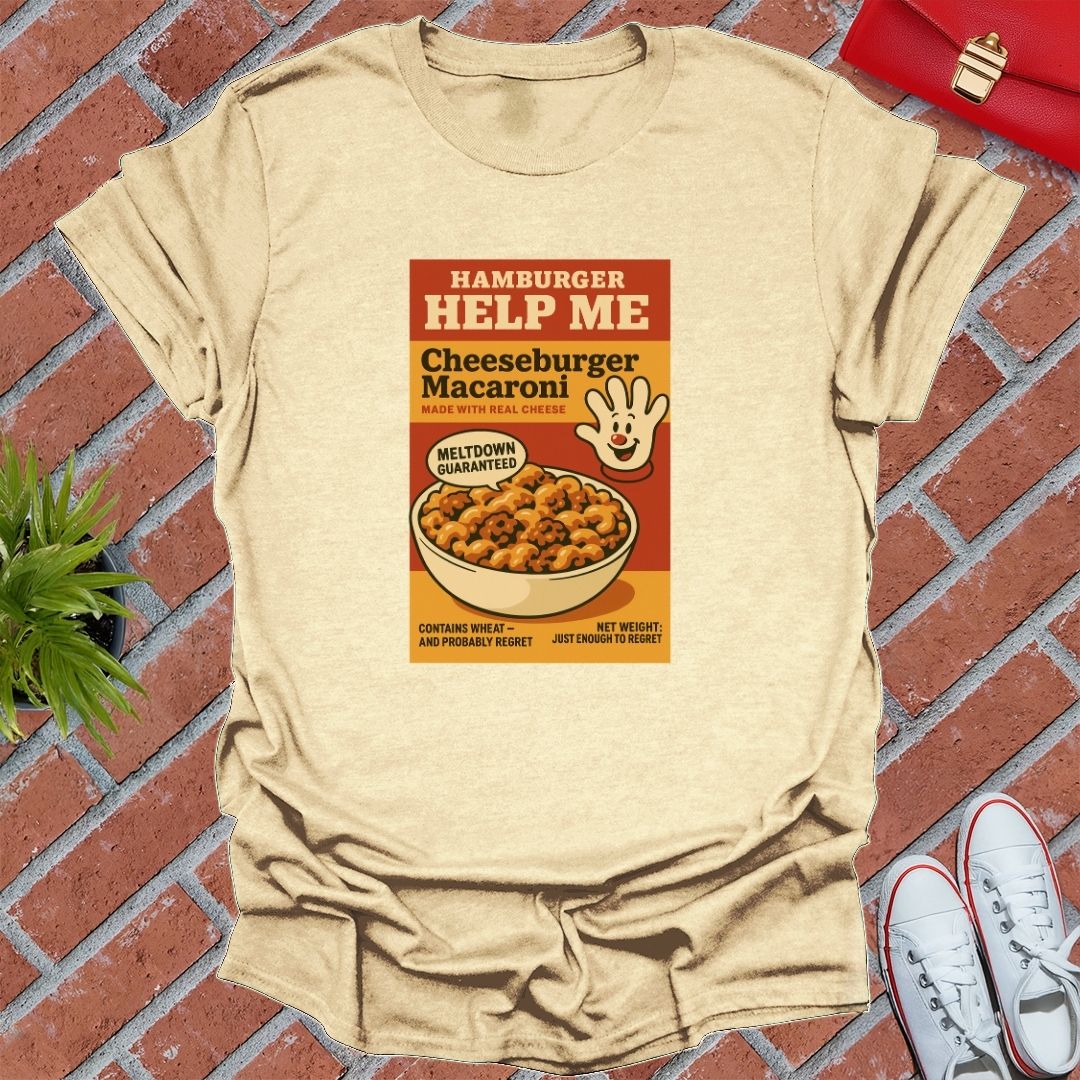 Hamburger Help Me T-Shirt