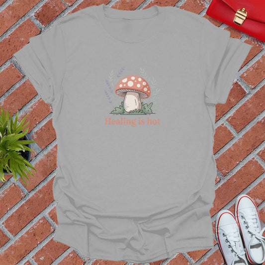 Healing Is Hot Mushroom T-Shirt