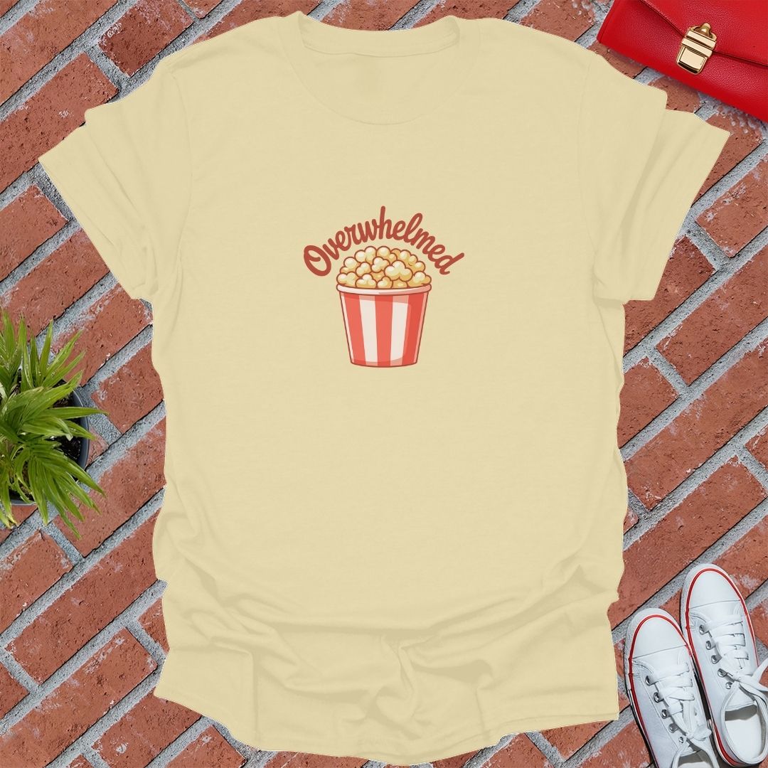 Overbooked Popcorn Edition T-Shirt