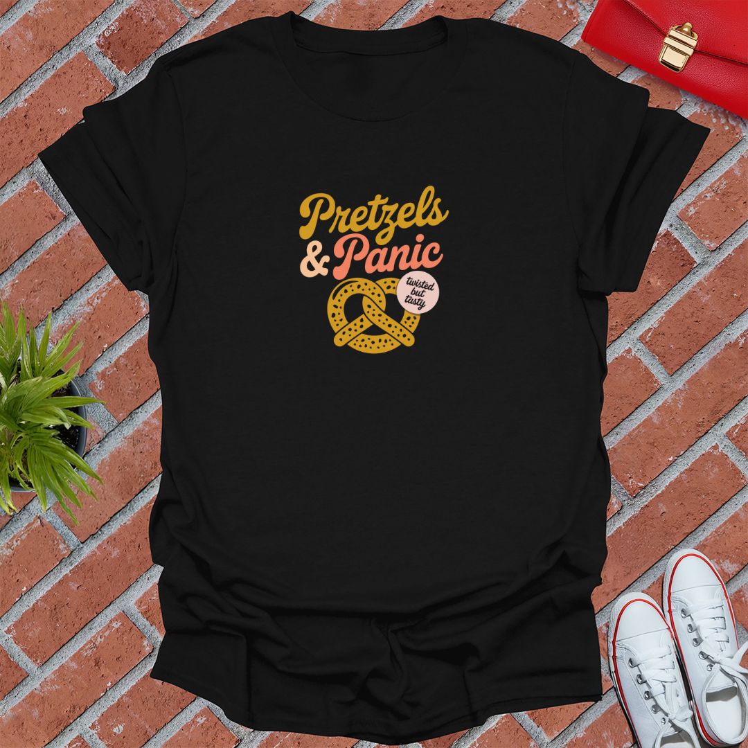 Retro Pretzels & Panic T-Shirt