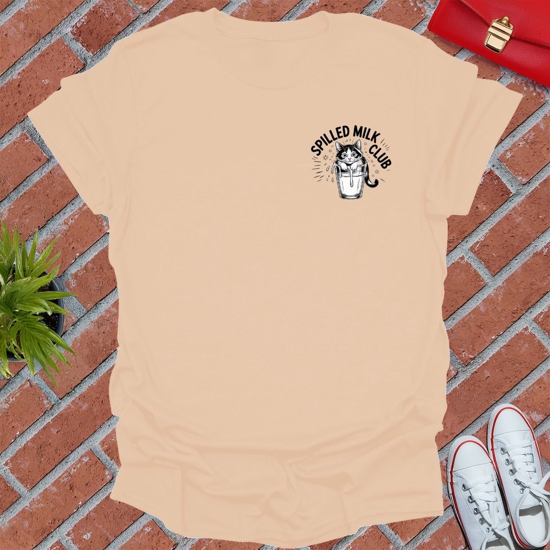 Spilled Milk Club Cat T-Shirt