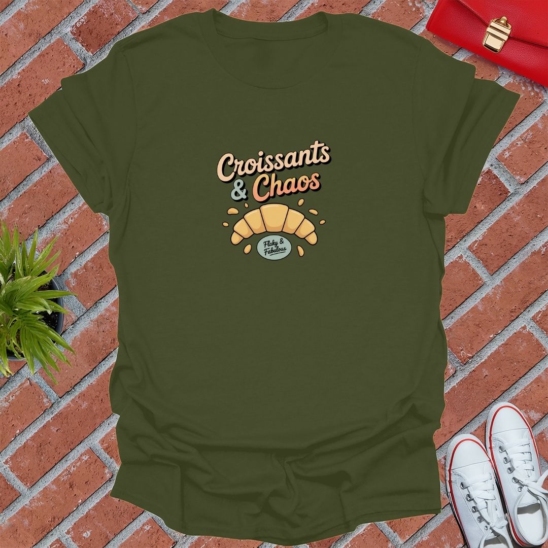 Croissants & Chaos T-Shirt