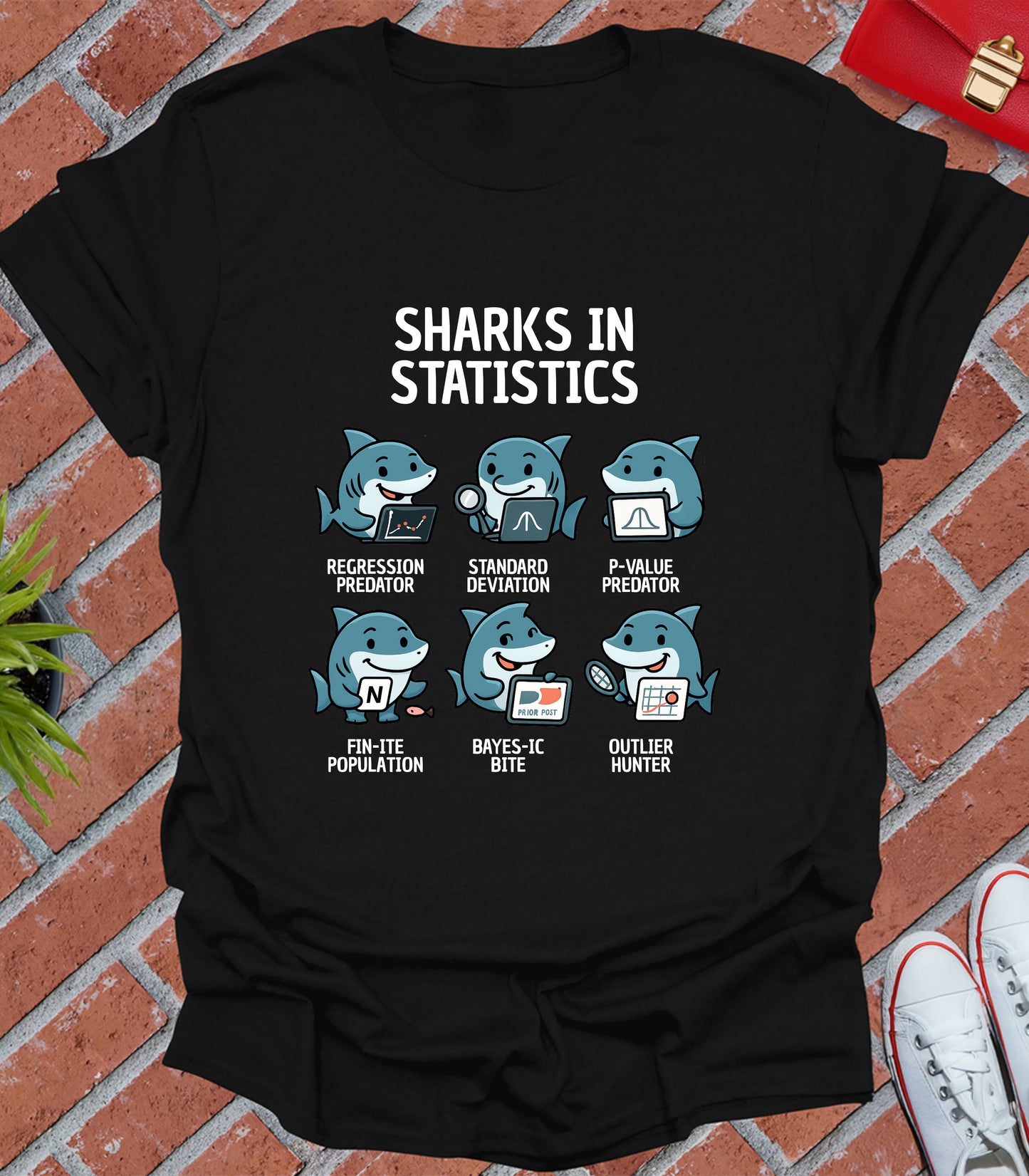 Sharks in statistics